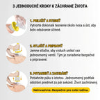 3 jednoduché kroky k záchrane života